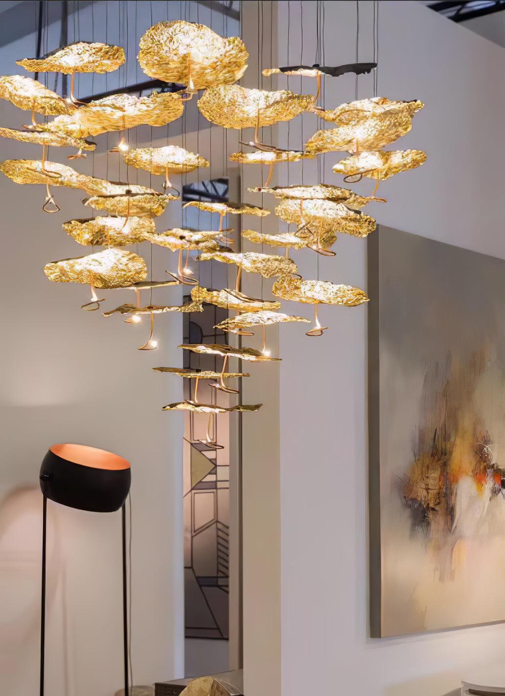 Brass Aviary Constellation Chandelier - Vakkerlight