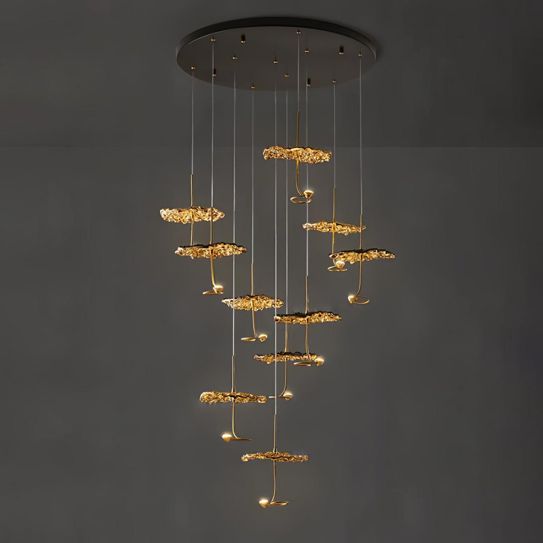 Brass Aviary Constellation Chandelier - Vakkerlight