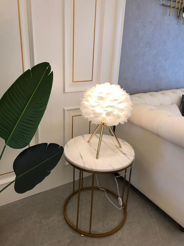 Goose Feather Table Lamp - Vakkerlight