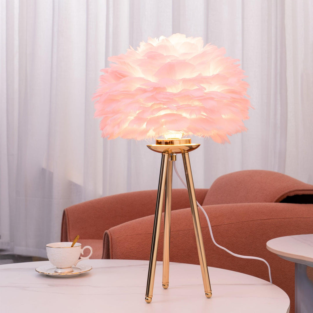 Goose Feather Table Lamp - Vakkerlight