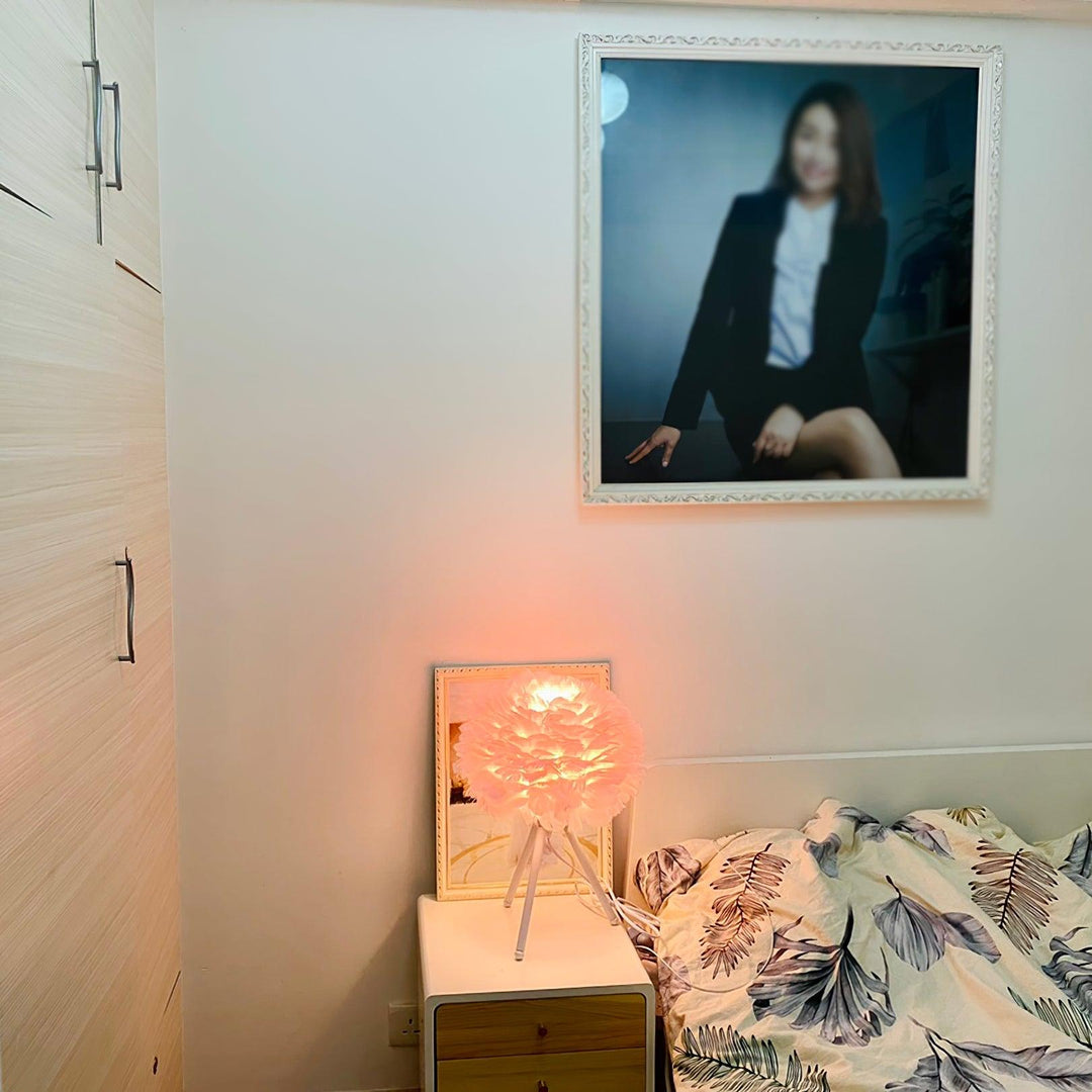 Goose Feather Table Lamp - Vakkerlight