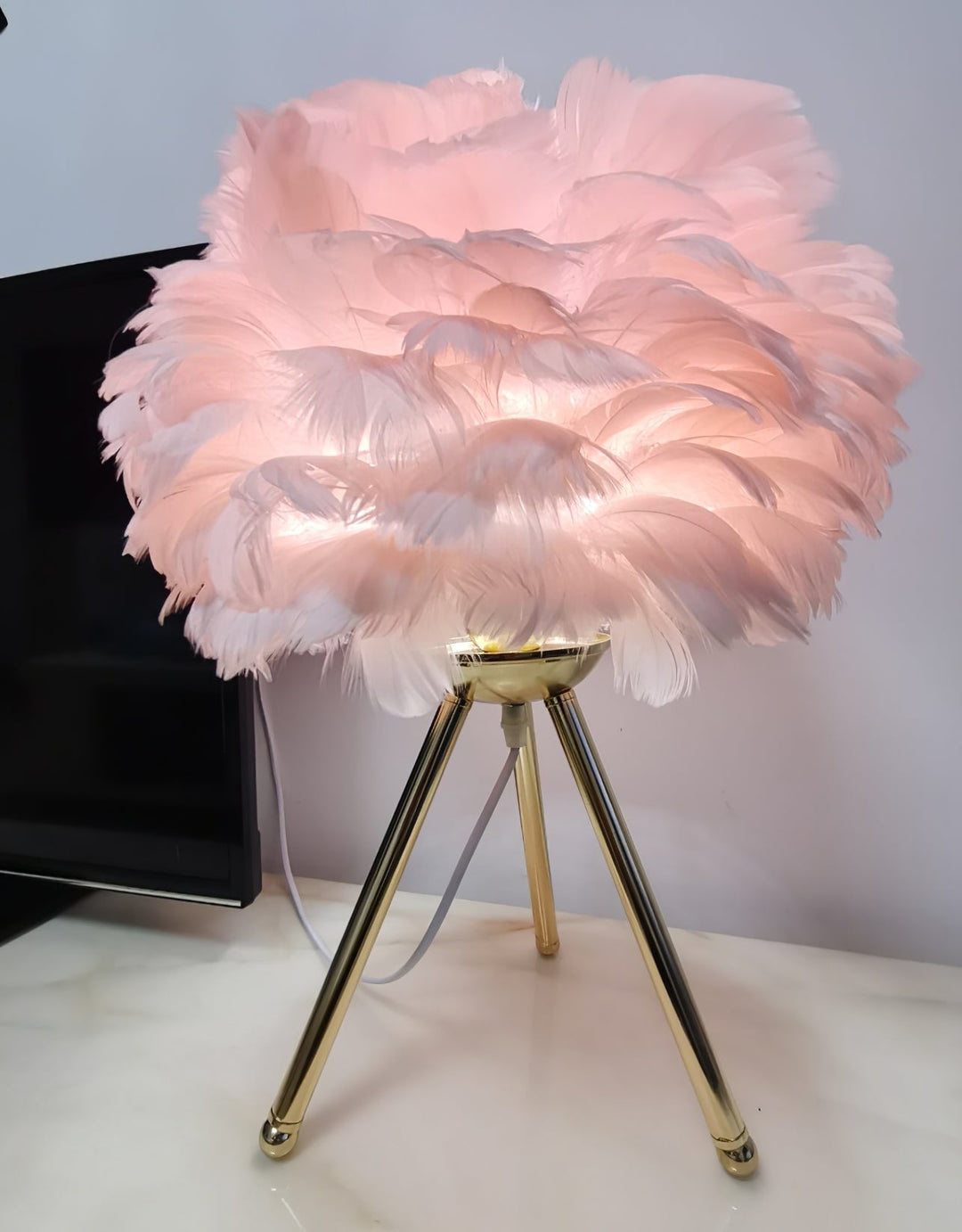 Goose Feather Table Lamp - Vakkerlight