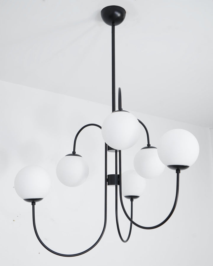 Gooseneck Chandelier