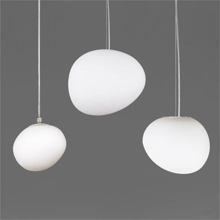 Gregg Stone Shape Glass Pendant Light - Vakkerlight