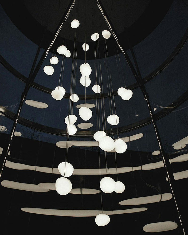 Gregg Stone Shape Glass Pendant Light - Vakkerlight