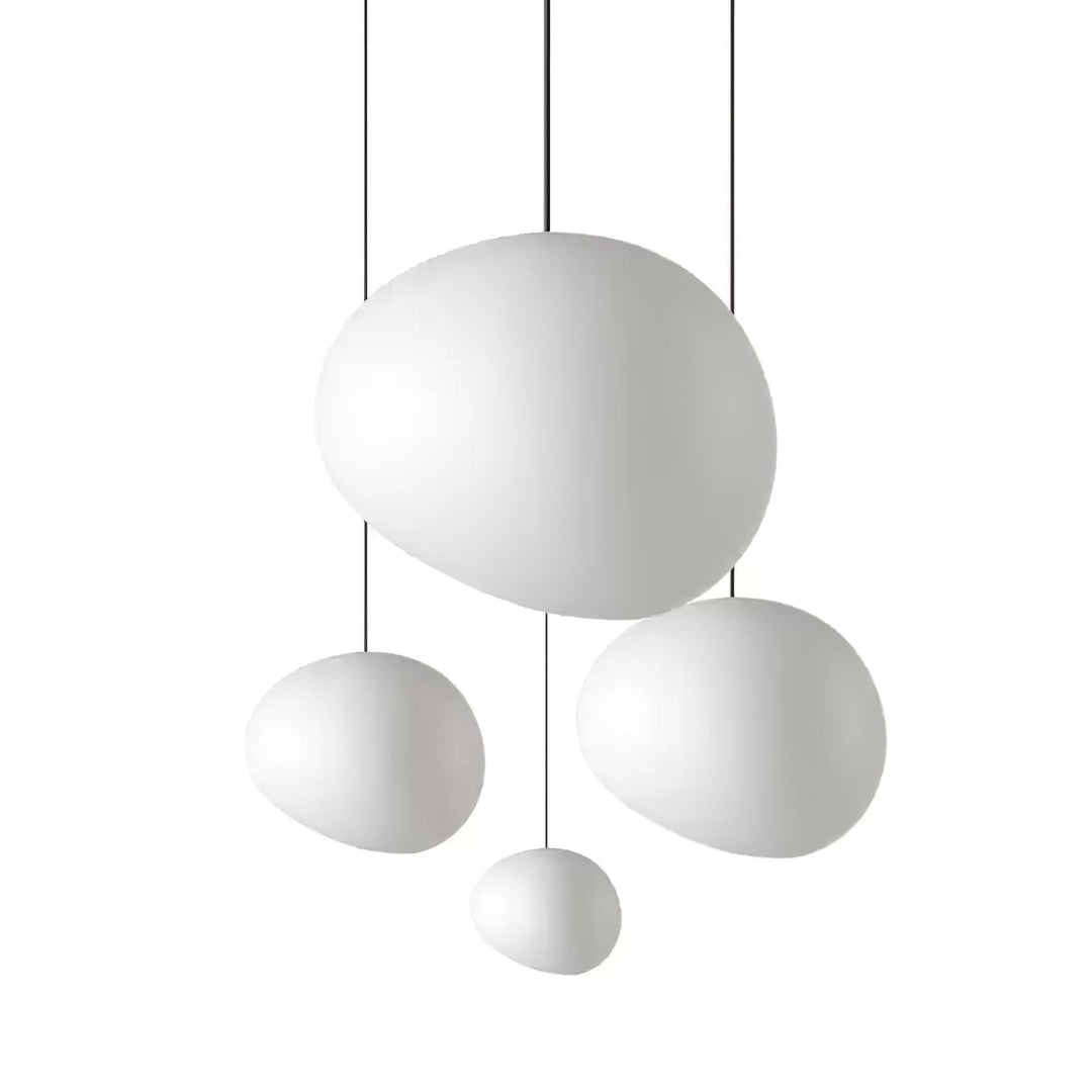 Gregg Stone Shape Glass Pendant Light - Vakkerlight