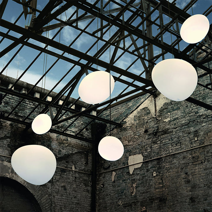 Gregg Stone Shape Glass Pendant Light - Vakkerlight