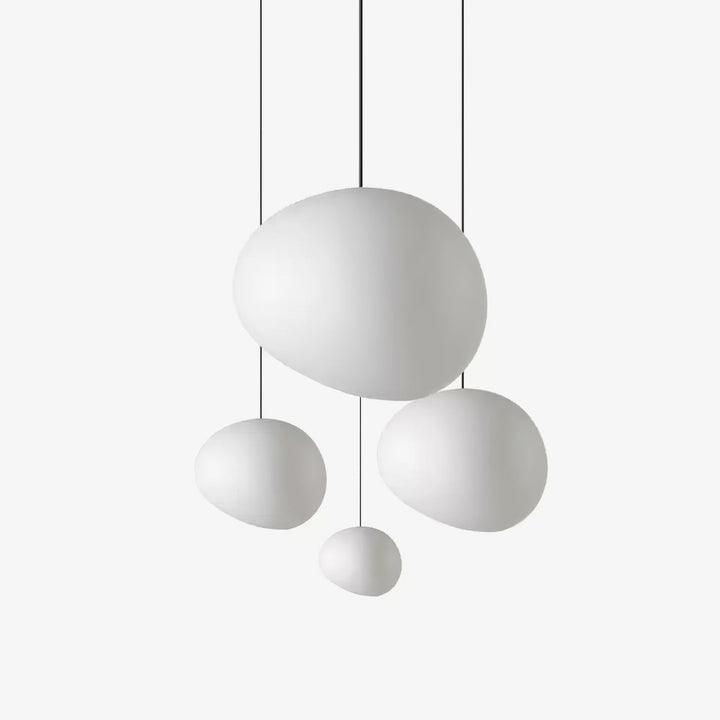 Gregg Stone Shape Glass Pendant Light - Vakkerlight