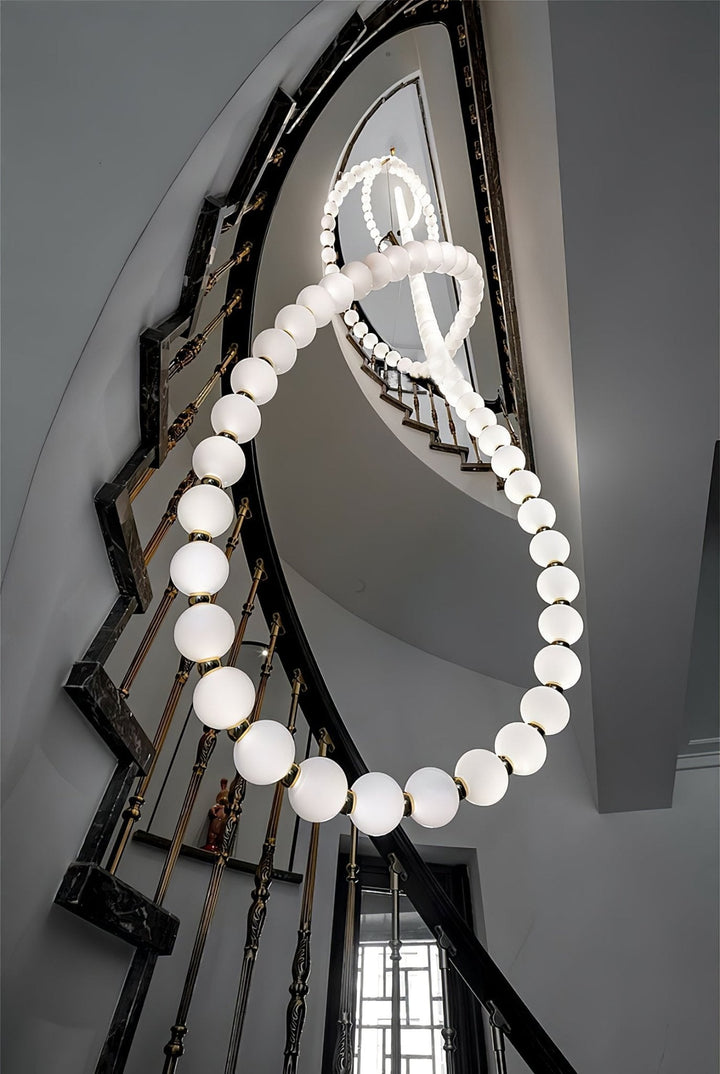 Halti Necklace Acrylic Chandelier - Vakkerlight