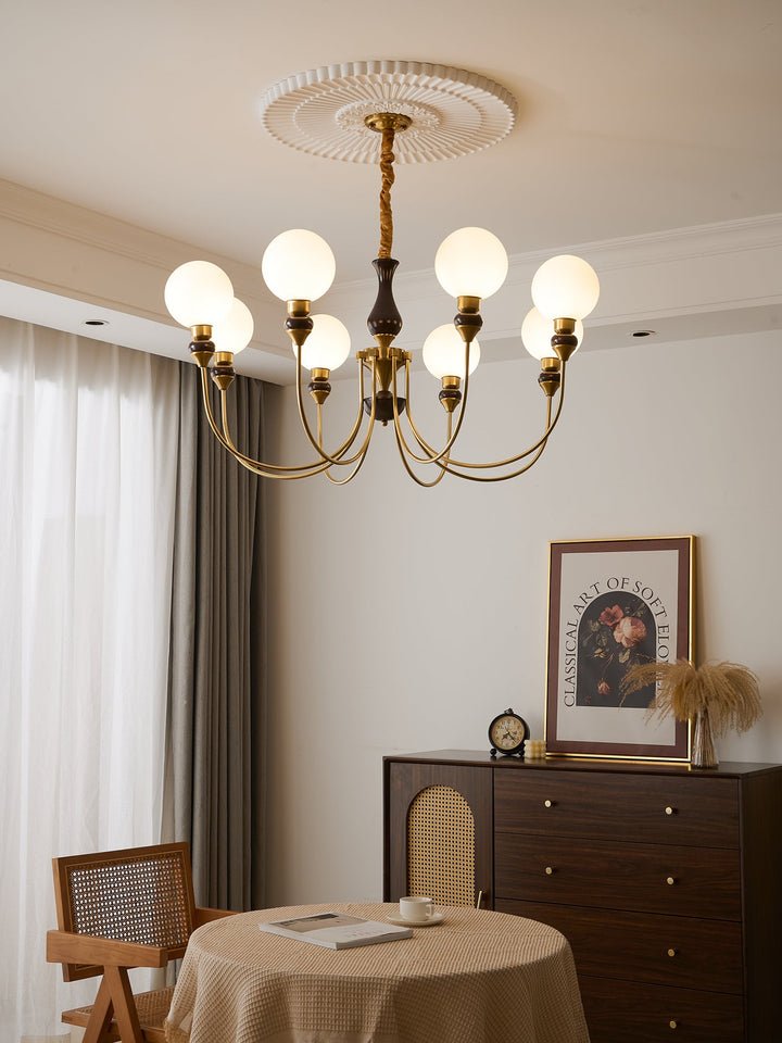 Helena Curve Chandelier - Vakkerlight