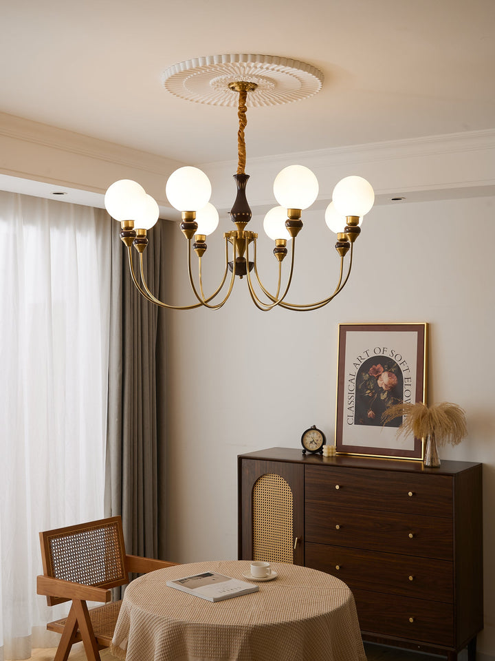 Helena Curve Chandelier - Vakkerlight
