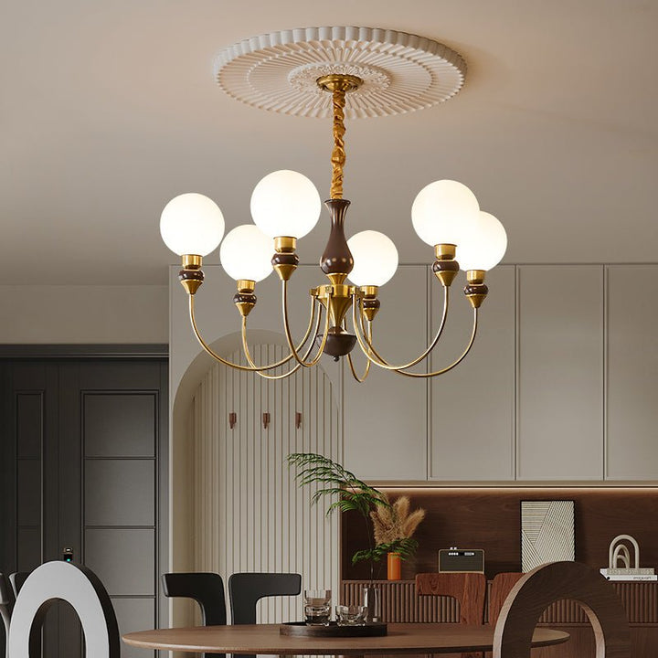 Helena Curve Chandelier - Vakkerlight