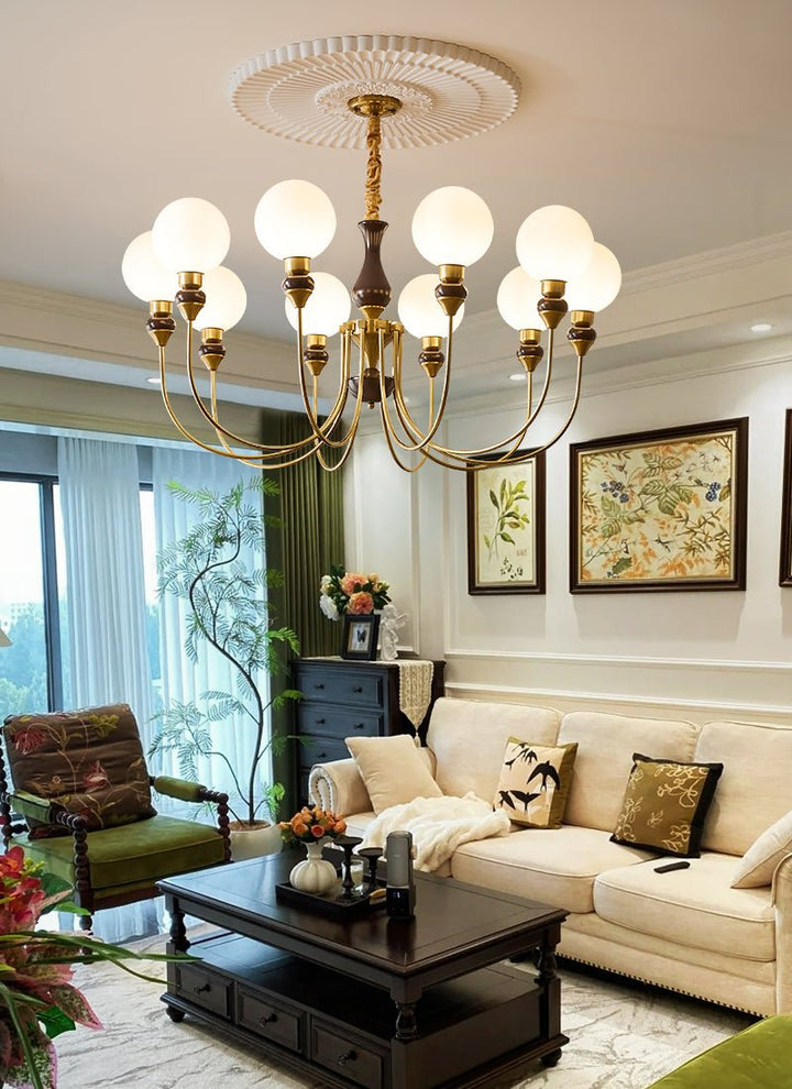 Helena Curve Chandelier - Vakkerlight