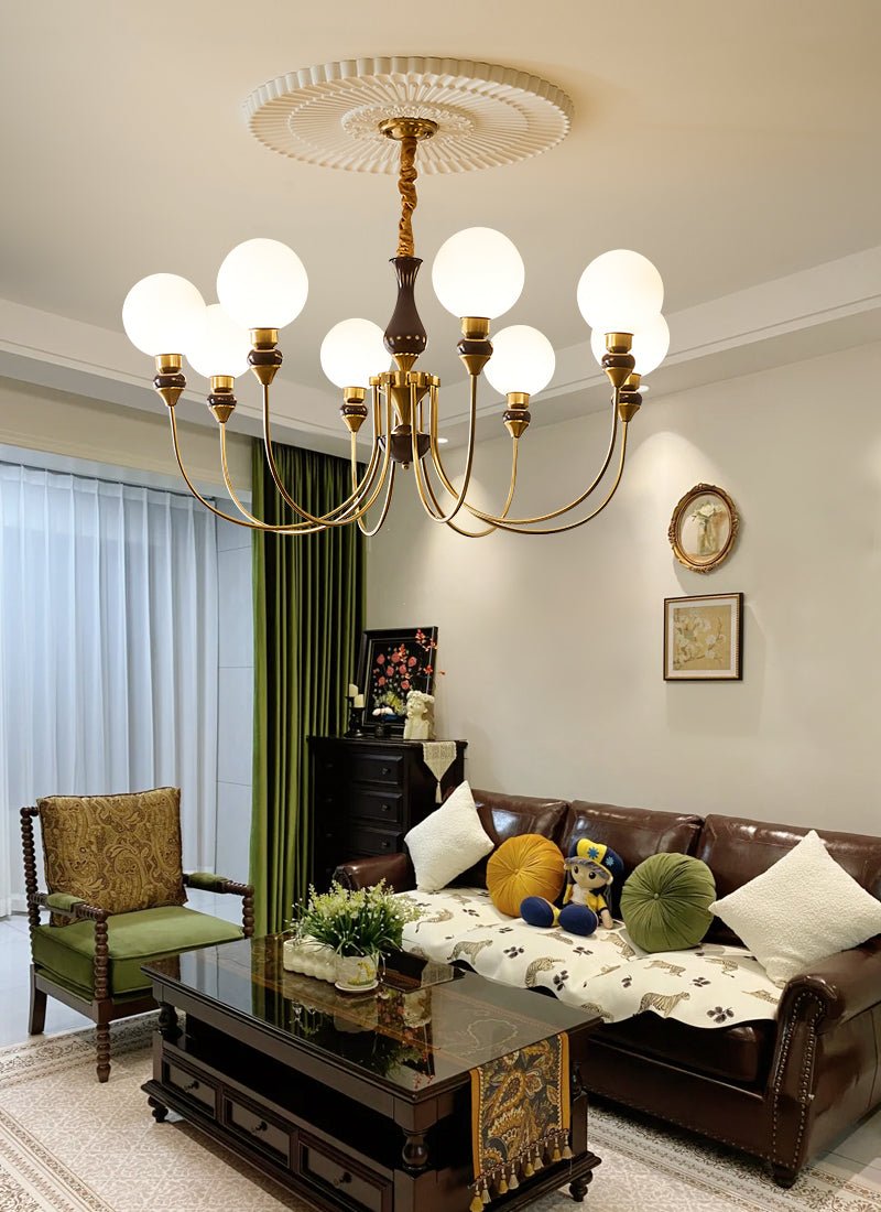 Helena Curve Chandelier - Vakkerlight