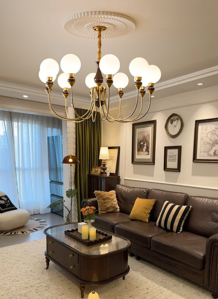 Helena Curve Chandelier - Vakkerlight