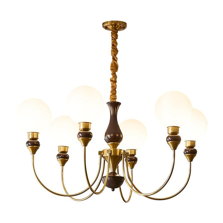 Helena Curve Chandelier - Vakkerlight