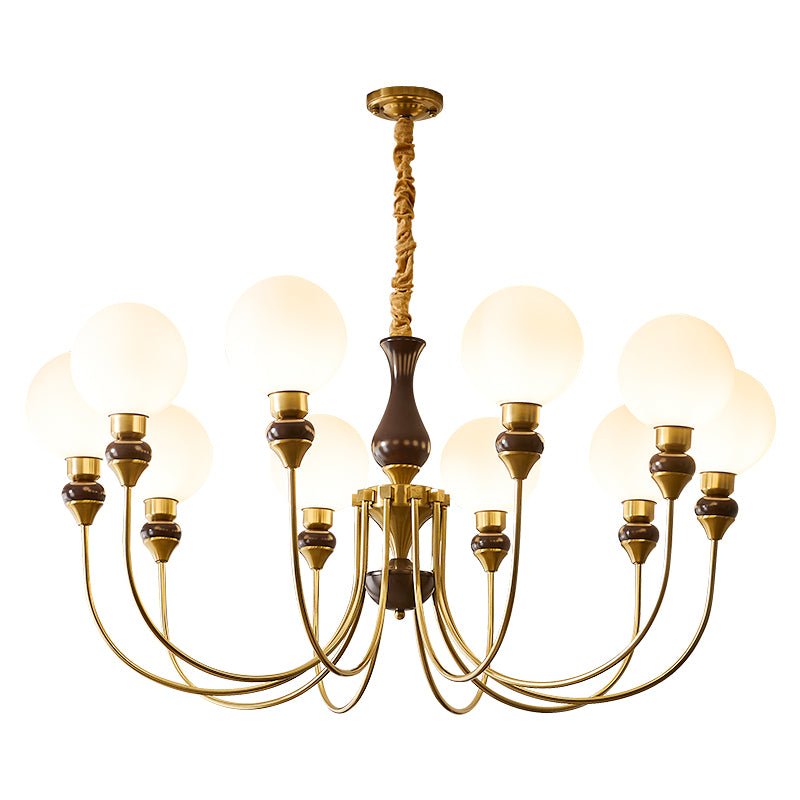Helena Curve Chandelier - Vakkerlight