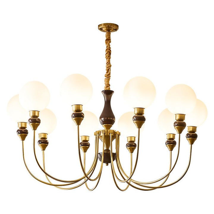 Helena Curve Chandelier - Vakkerlight