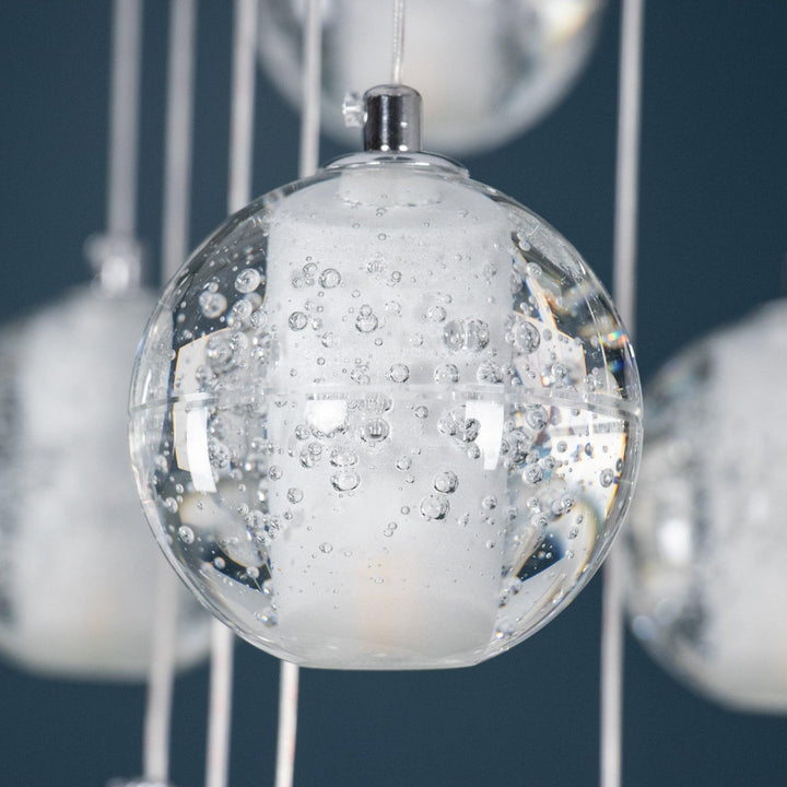 Crystal Bubbles Balls Pendant Lamp - Vakkerlight
