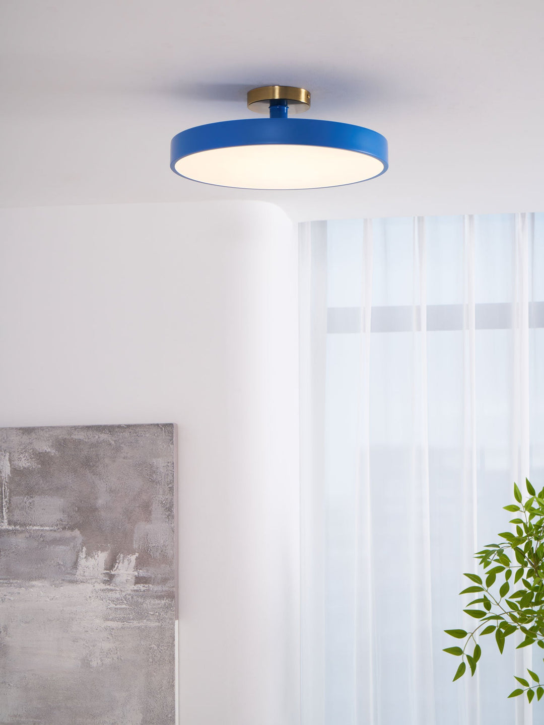 Isla Flush Mount Ceiling Lamp - Vakkerlight