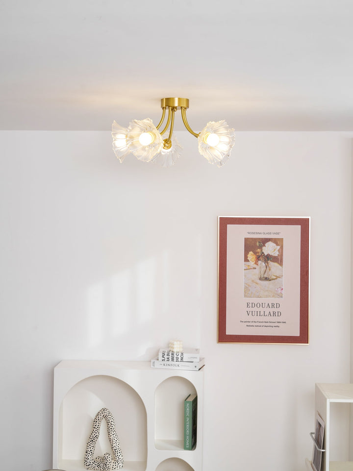 Kalin Flower Glass Ceiling Lamp - Vakkerlight