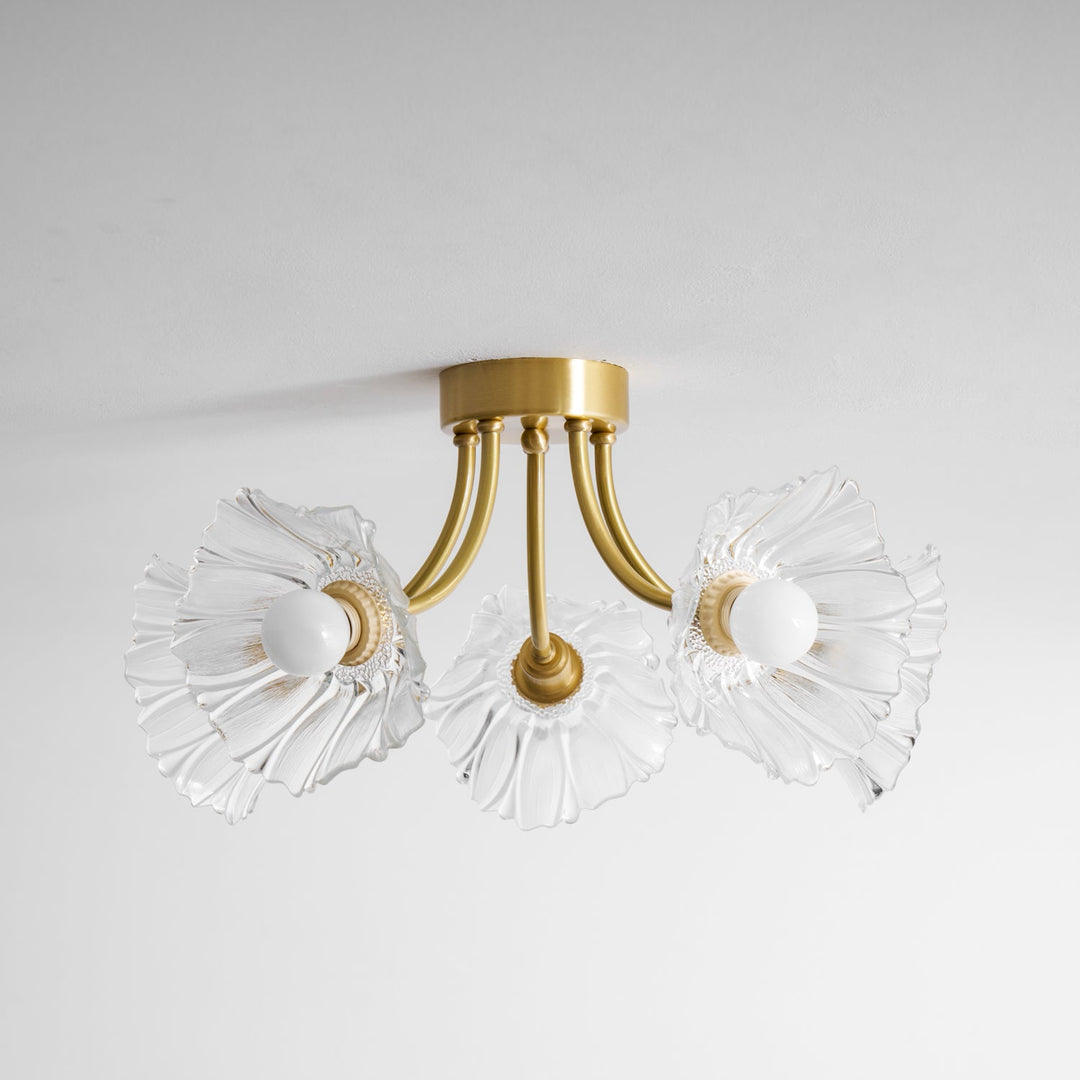 Kalin Flower Glass Ceiling Lamp - Vakkerlight