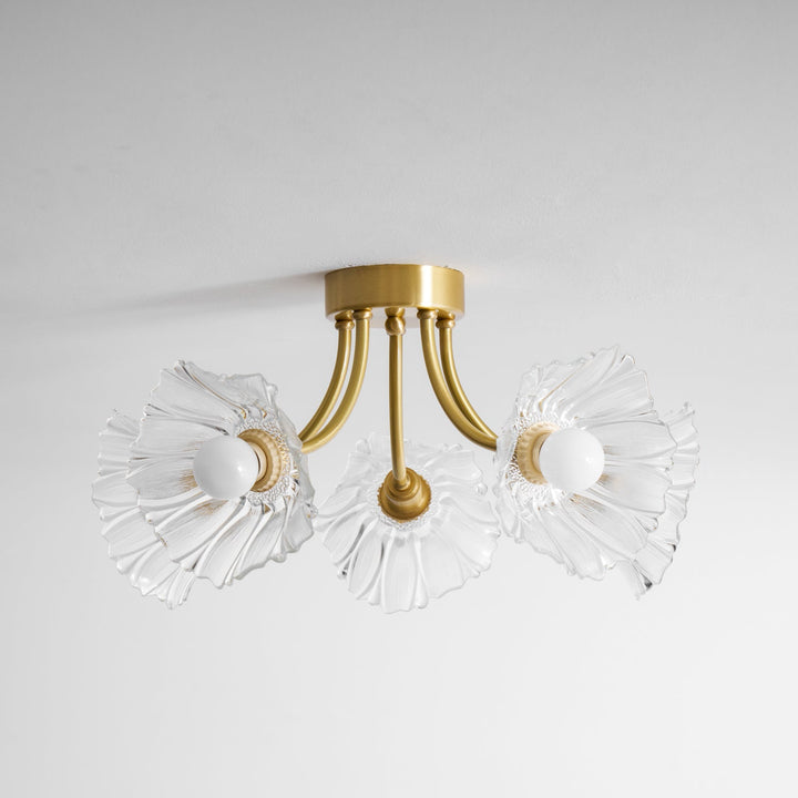 Kalin Flower Glass Ceiling Lamp - Vakkerlight