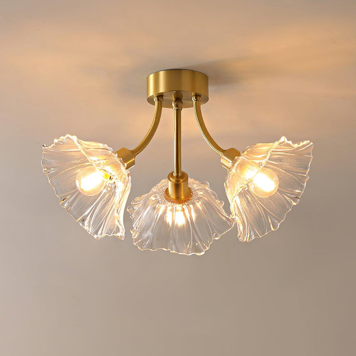 Kalin Flower Glass Ceiling Lamp - Vakkerlight