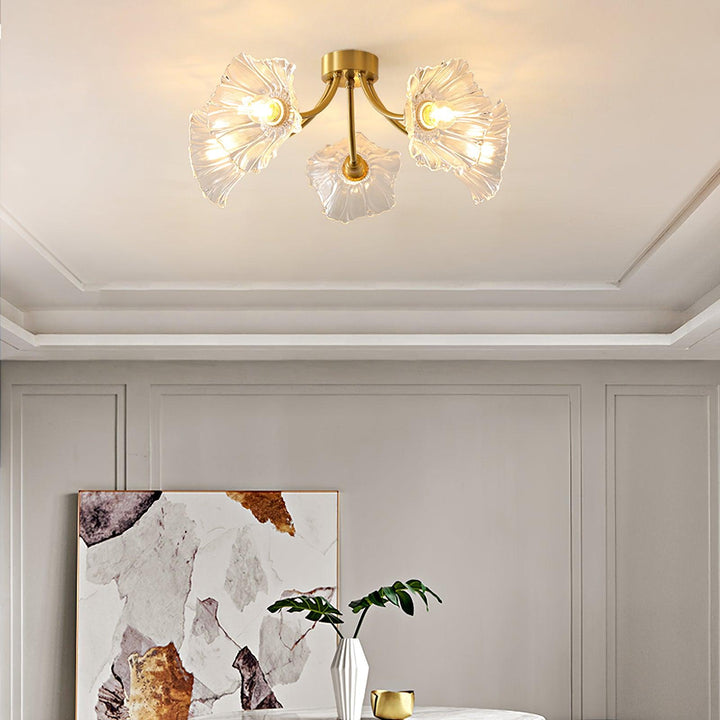 Kalin Flower Glass Ceiling Lamp - Vakkerlight