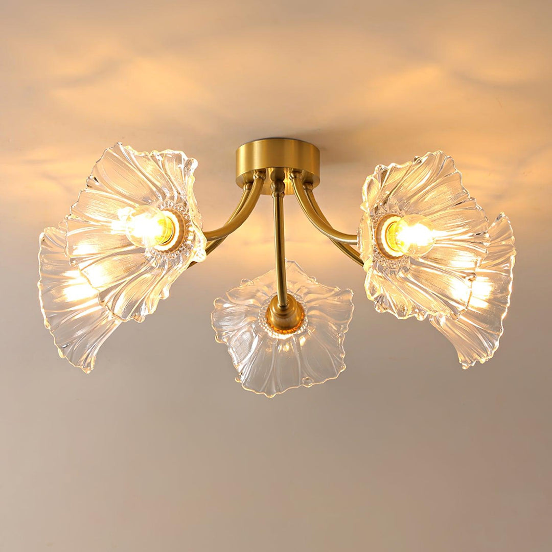 Kalin Flower Glass Ceiling Lamp - Vakkerlight