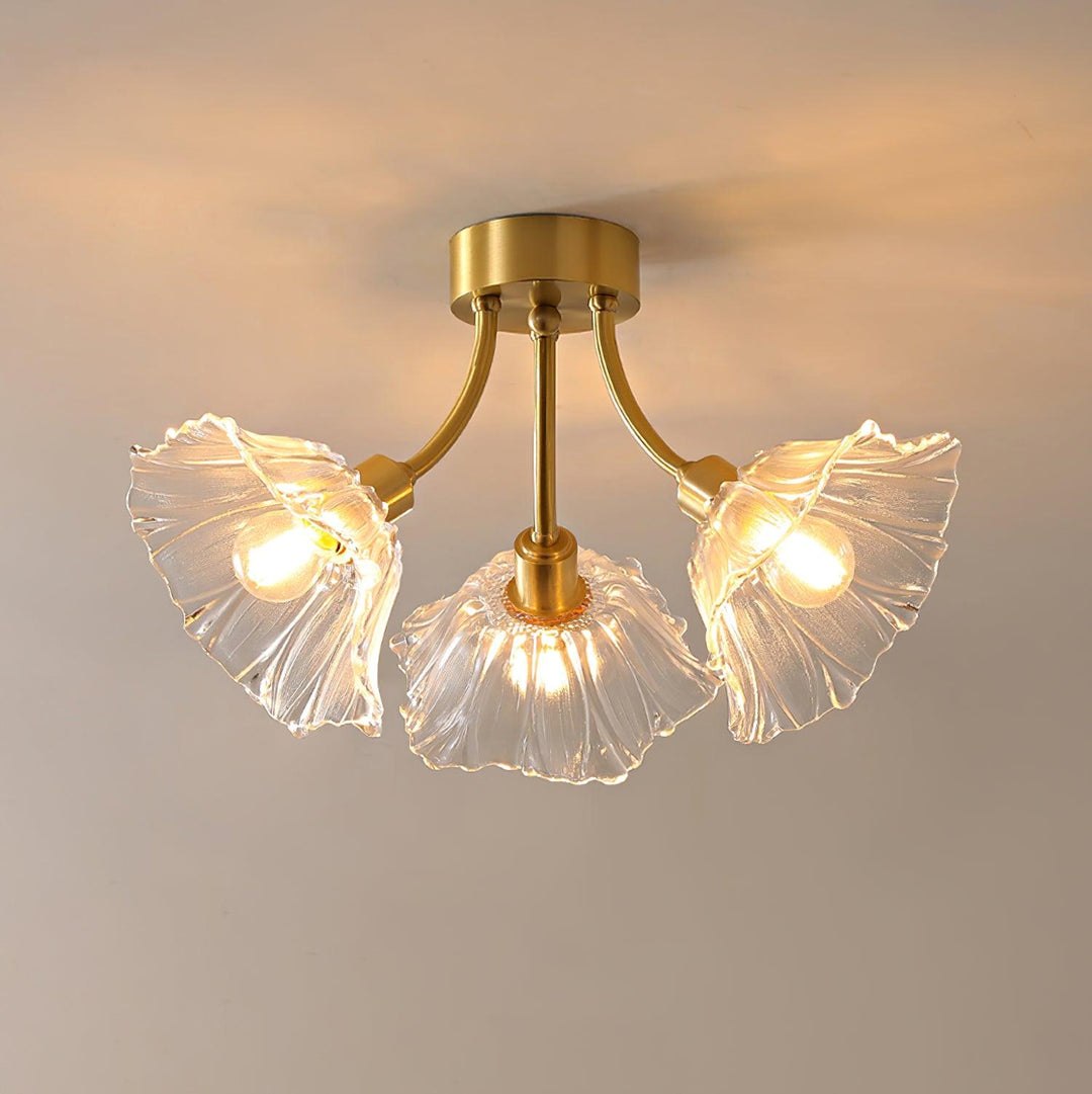 Kalin Flower Glass Ceiling Lamp - Vakkerlight