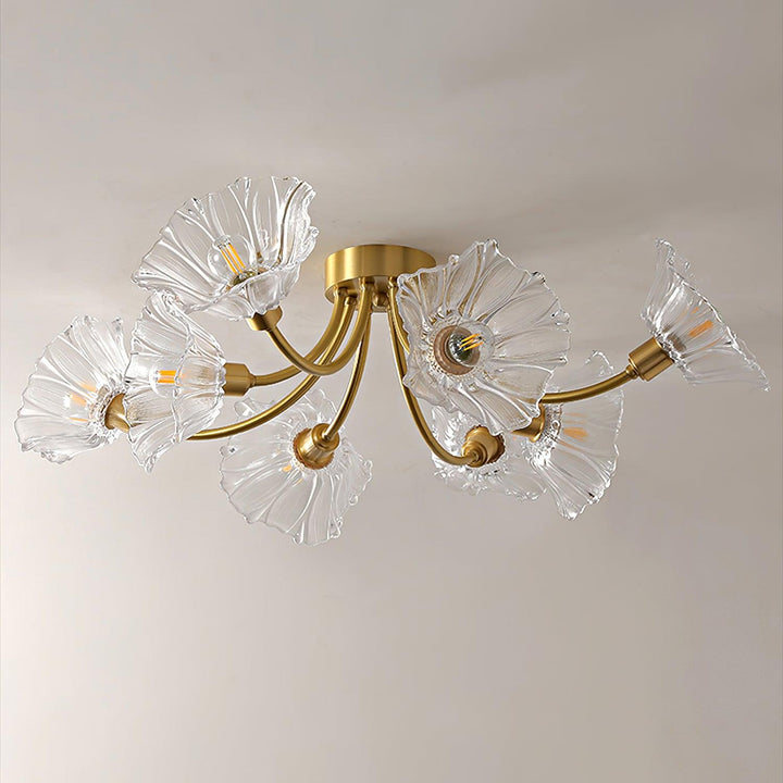 Kalin Flower Glass Ceiling Lamp - Vakkerlight