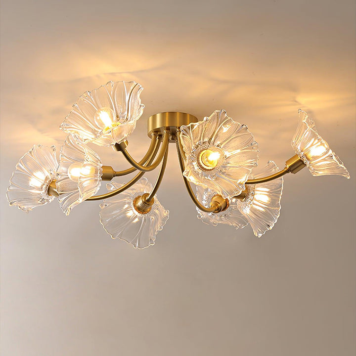 Kalin Flower Glass Ceiling Lamp - Vakkerlight