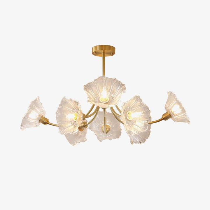 Kalin Flower Glass Chandelier - Vakkerlight