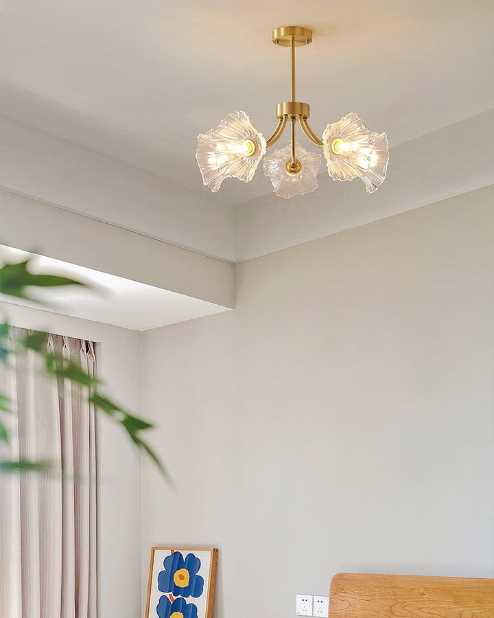 Kalin Flower Glass Chandelier - Vakkerlight