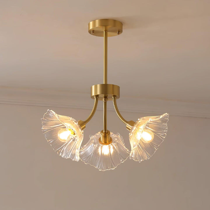 Kalin Flower Glass Chandelier - Vakkerlight