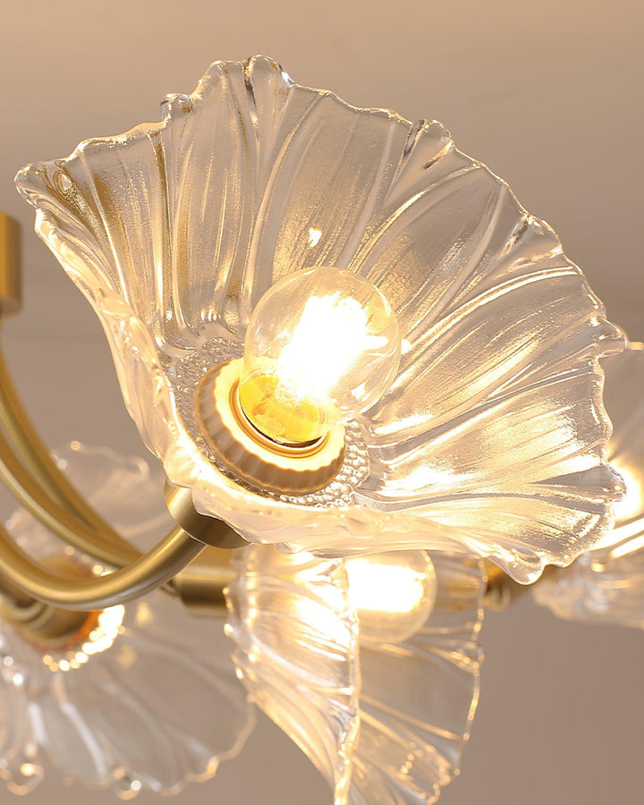 Kalin Flower Glass Chandelier - Vakkerlight