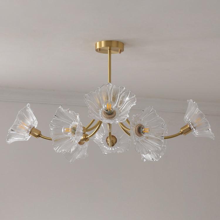 Kalin Flower Glass Chandelier - Vakkerlight