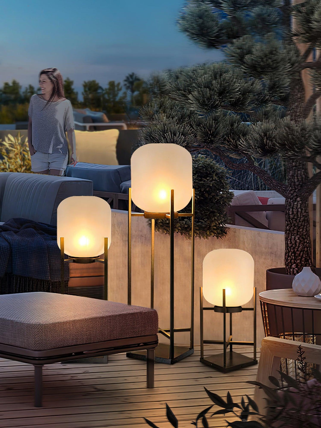 Lantern Floor Light - Vakkerlight