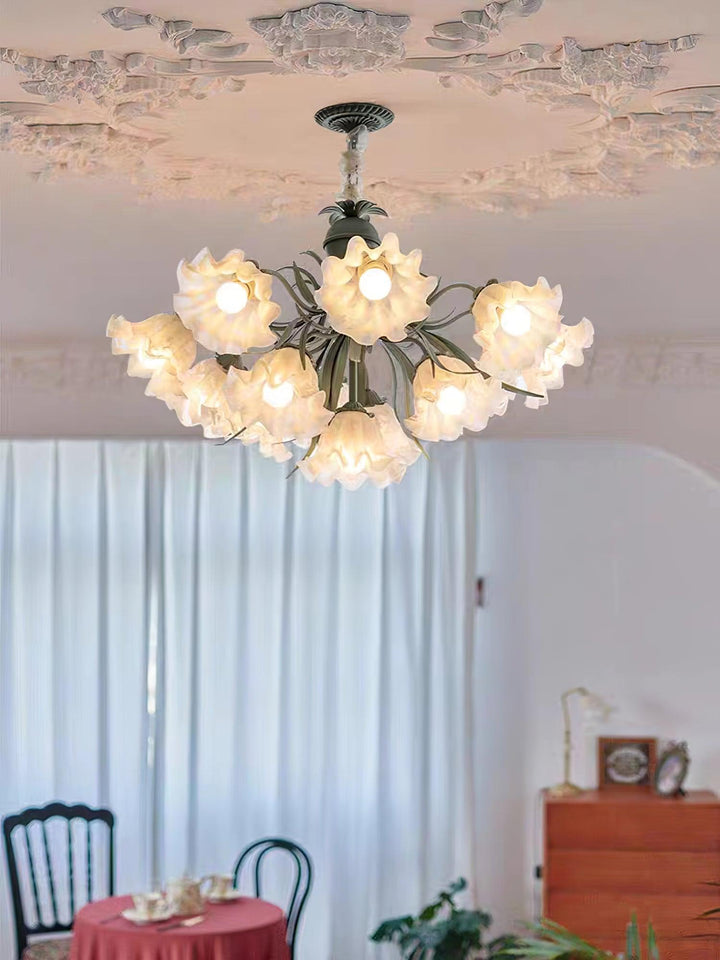 Lily of the Valley Flower Chandelier - Vakkerlight