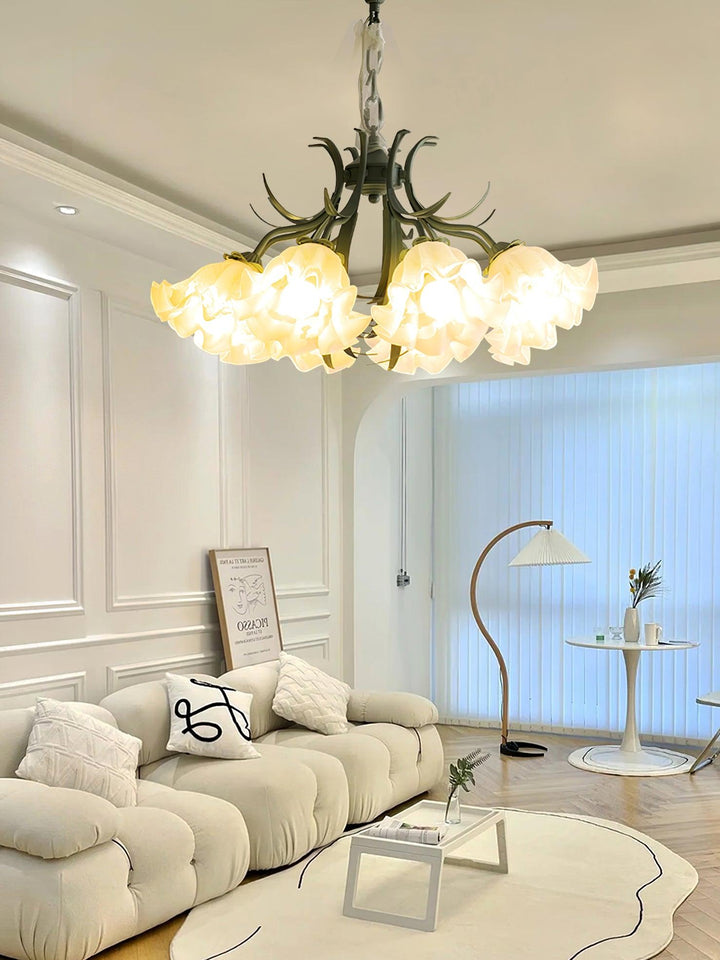 Lily of the Valley Flower Chandelier - Vakkerlight
