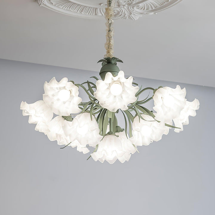 Lily of the Valley Flower Chandelier - Vakkerlight