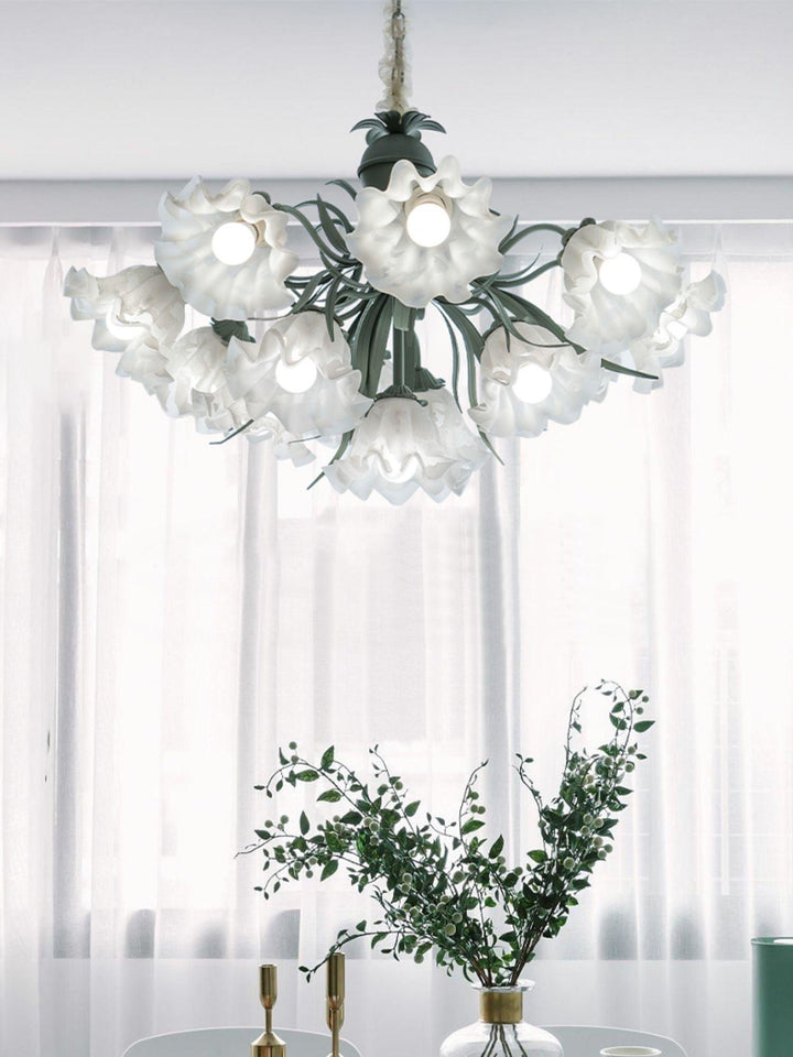 Lily of the Valley Flower Chandelier - Vakkerlight