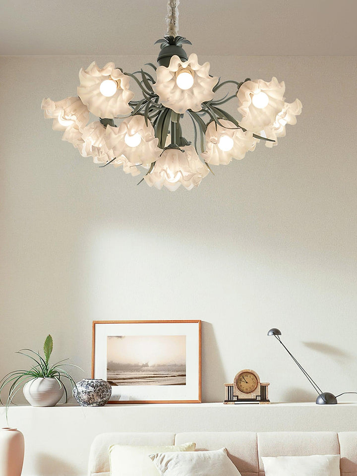 Lily of the Valley Flower Chandelier - Vakkerlight
