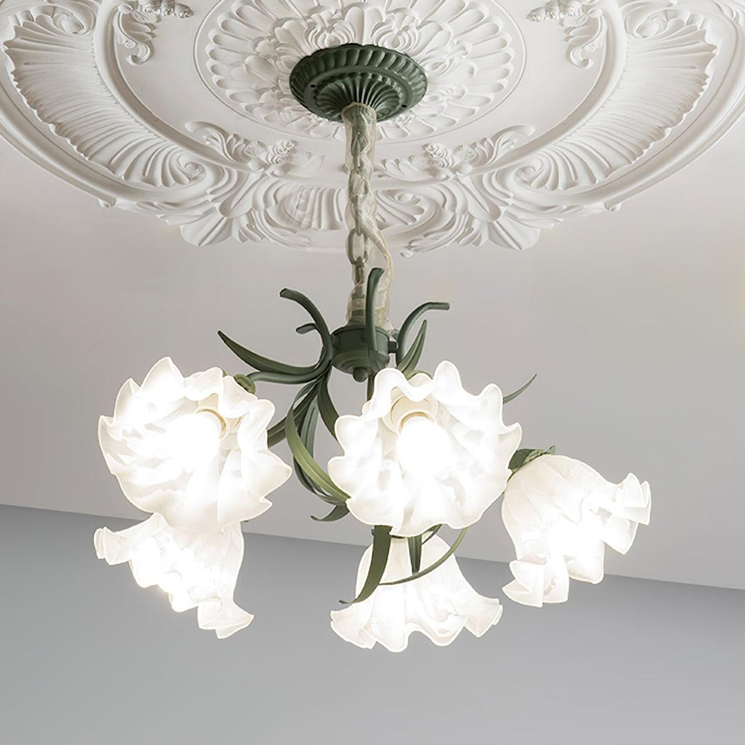 Lily of the Valley Flower Chandelier - Vakkerlight