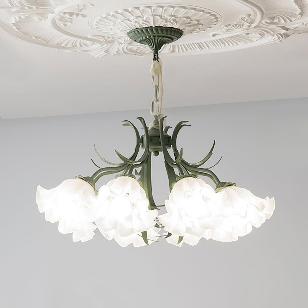 Lily of the Valley Flower Chandelier - Vakkerlight