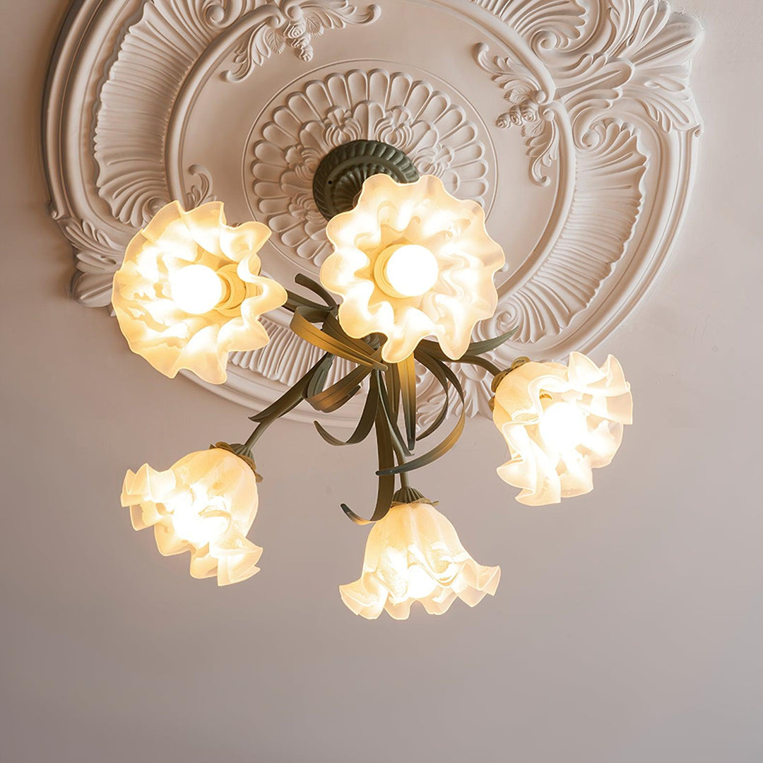 Lily of the Valley Flower Chandelier - Vakkerlight
