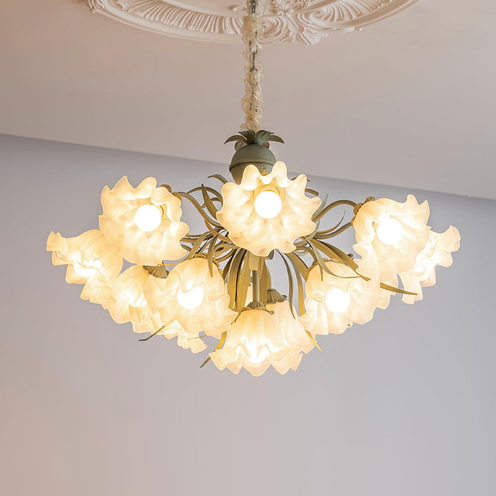 Lily of the Valley Flower Chandelier - Vakkerlight