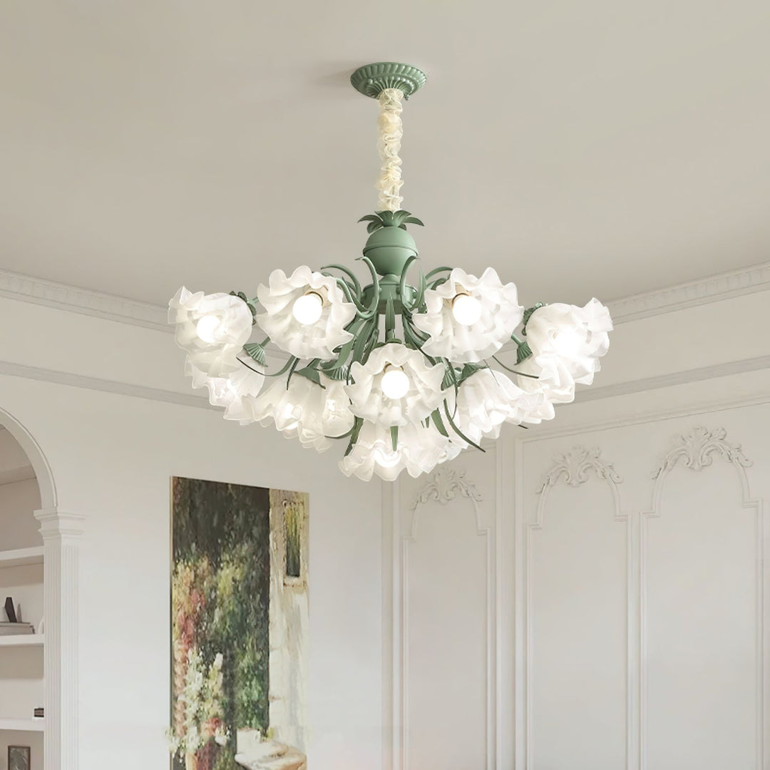 Lily of the Valley Flower Chandelier - Vakkerlight