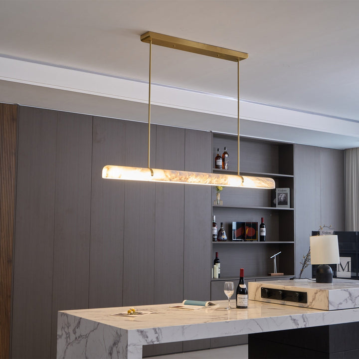 Linear Alabaster Chandelier - Vakkerlight